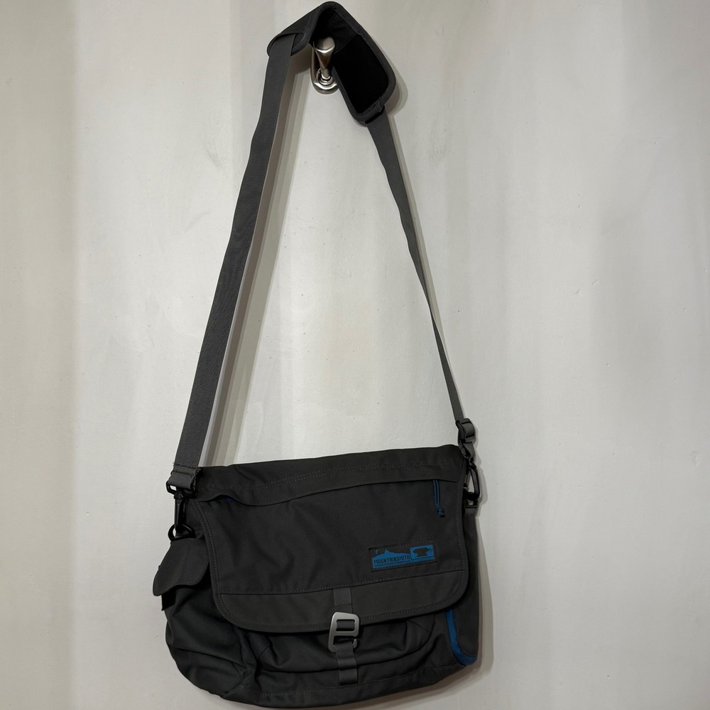 Mountainsmith Adventure Office Small Messenger Bag Gray Cordura Laptop Case